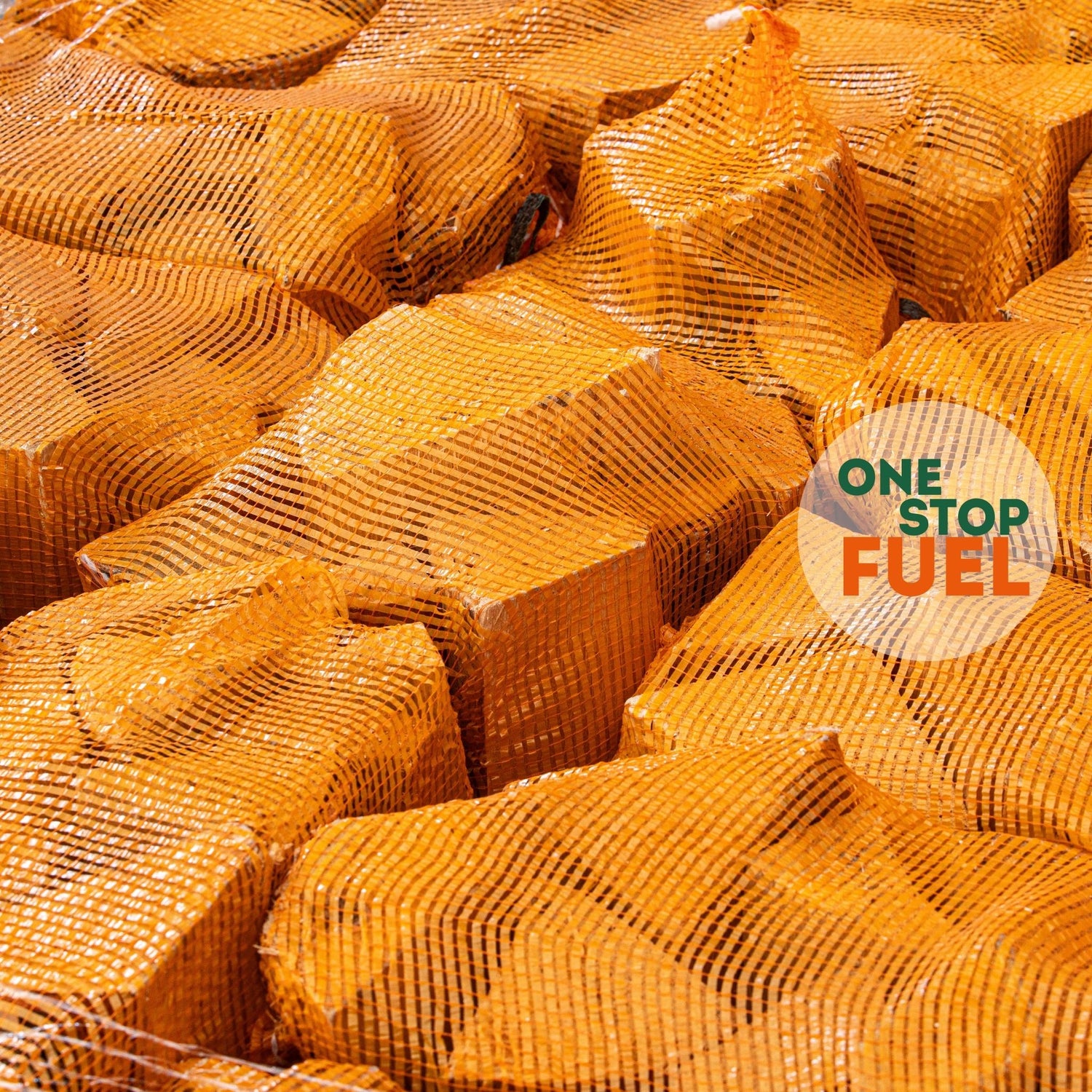 HARDWOOD Firewood BAGS 0.9m³/350kg (30 x 22L/8kg Bags)