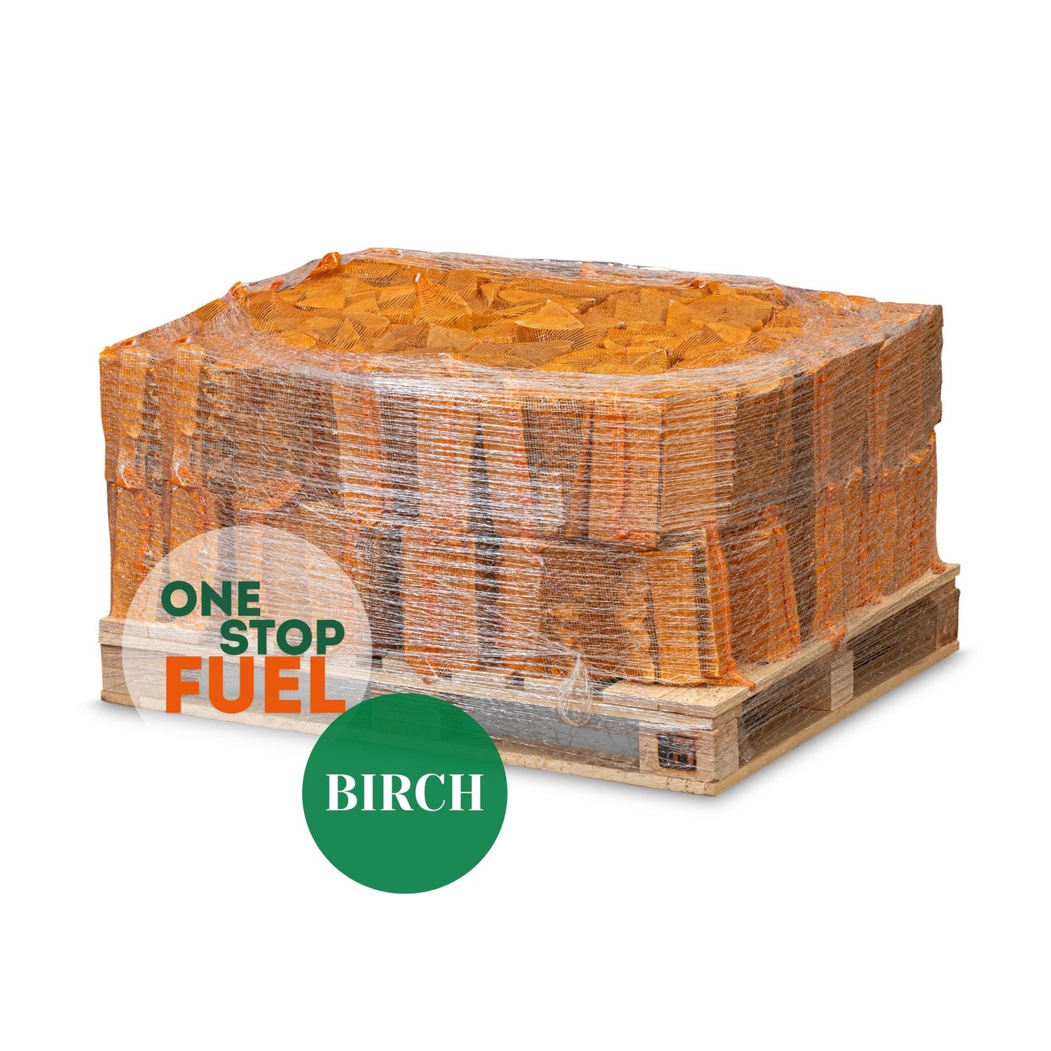 HARDWOOD Firewood BAGS 0.9m³/350kg (30 x 22L/8kg Bags)