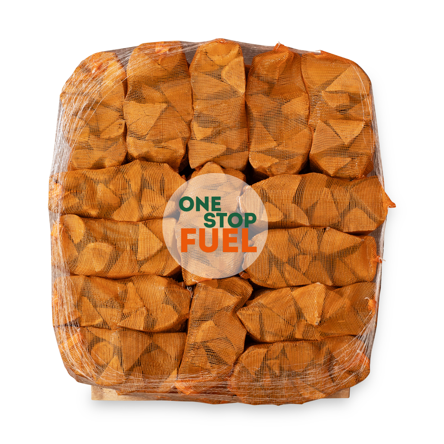 OAK Firewood BAGS 0.9m³/300kg (30 x 22L/10kg Bags)