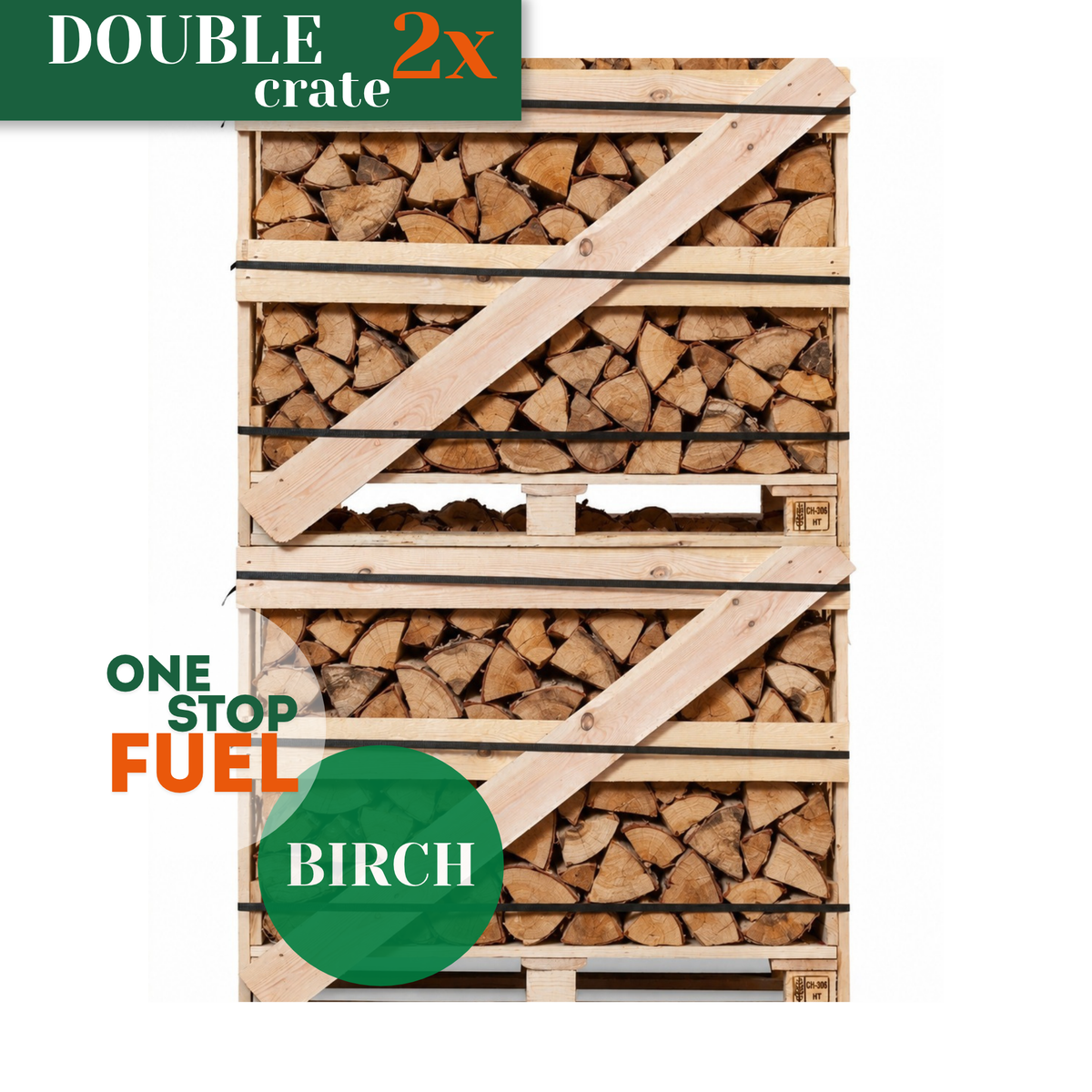 BIRCH Double Decker (2 Standard Crates Stacked) - 900kg
