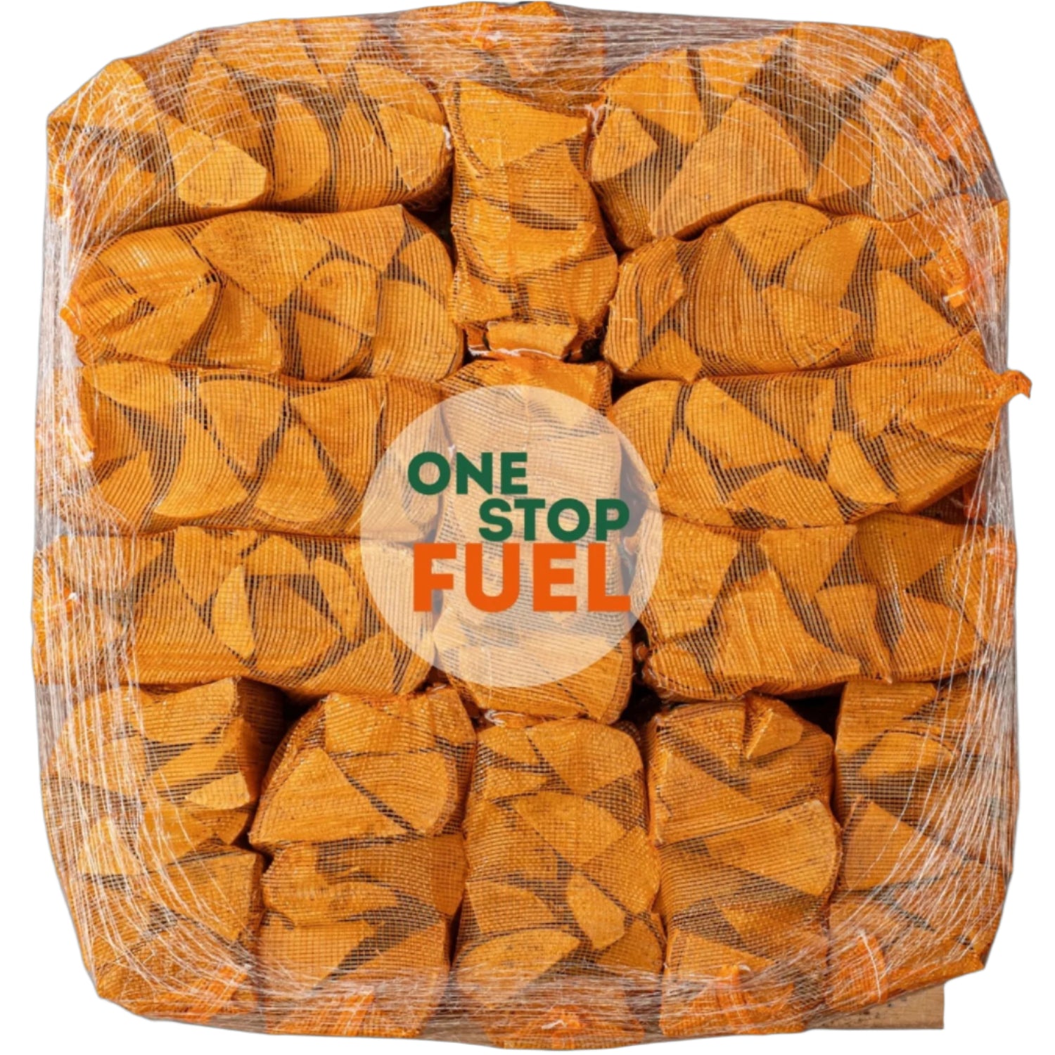 HARDWOOD Firewood BAGS 1.6m³/600kg (60 x 22L/8kg Bags)