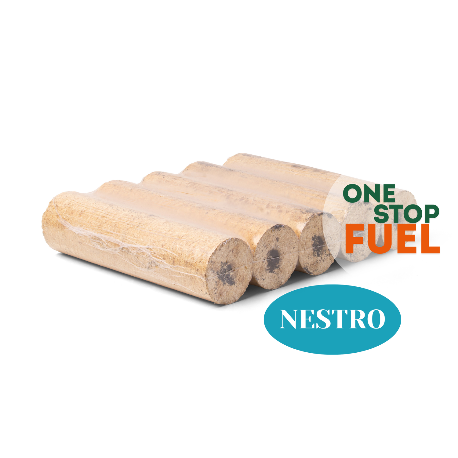 NESTRO Briquettes – 1 Tonne Pallet (96 Packs, Mixed Sawdust)