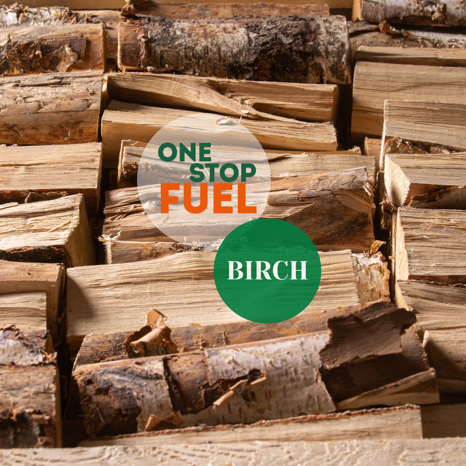 HARDWOOD Firewood Bags 1.6m³/480kg (60 x 22L/8kg Bags)