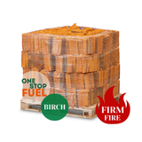 HARDWOOD Firewood Bags 1.6m³/480kg (60 x 22L/8kg Bags)