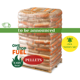 Premium Wood Heating Pellets – 70 x 15kg Bags (ENplus A1, 6mm)